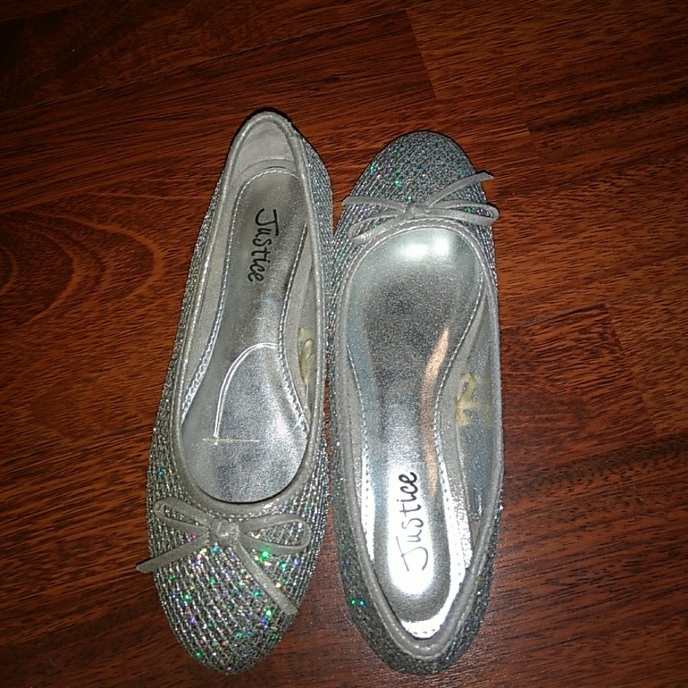 Justice Glitter Shoes